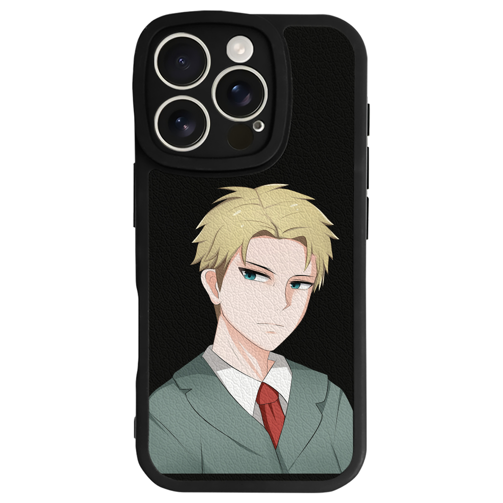（画像用） SPY×FAMILY间谍家家酒 【iPhone 16シリーズ対応】シリコンスマホケース（レザー調） 材質：シリコン